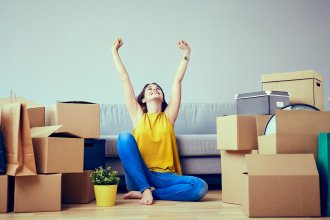View Moving Out and Furnishing Your First Place