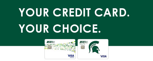 You Credit Card. Your Choice.