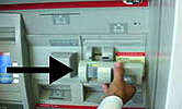 ATM card scanning device photo